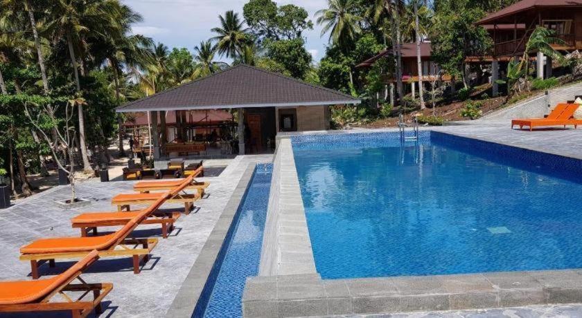 30sqm 1 bedroom, 1 bathroom Bangalô in Pulau Bangka Totohe Exterior foto